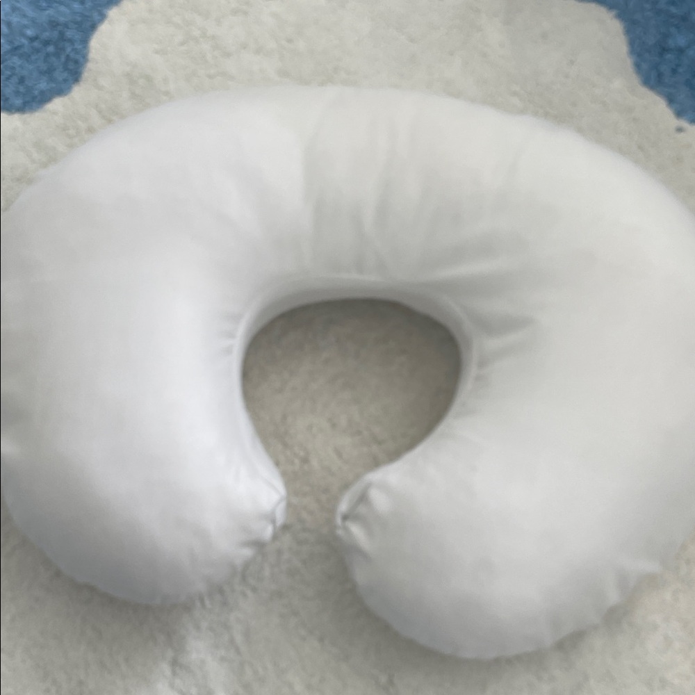 Boppy White U-Shaped Accent Pillow
